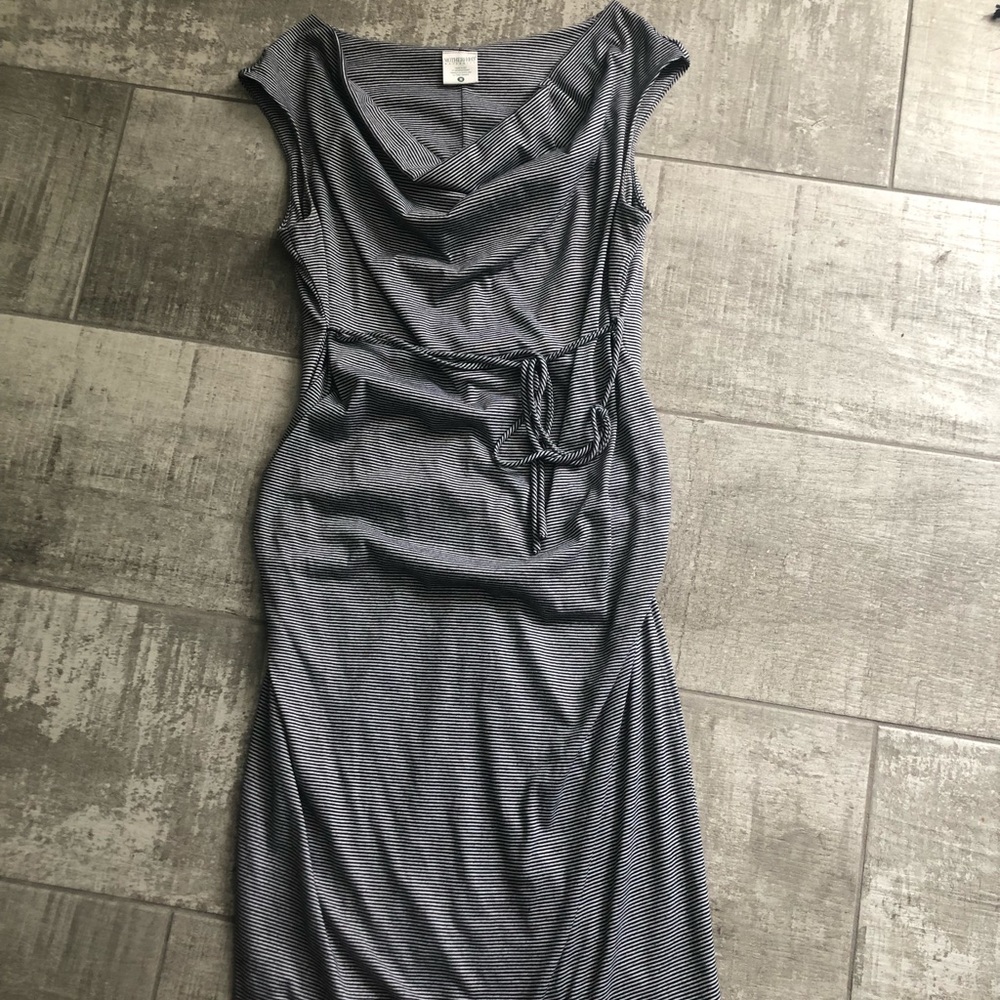 Motherhood Maternity striped dress